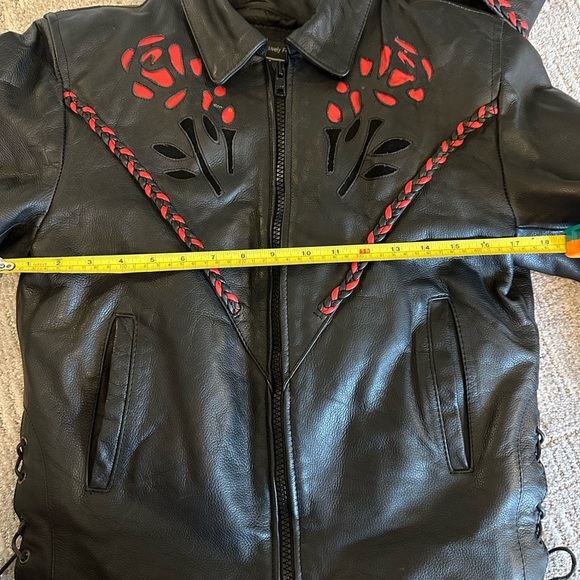 Boutique of Leathers Canada Motorcycle Suit size Small Jacket Size Medium Pants - Picture 12 of 16